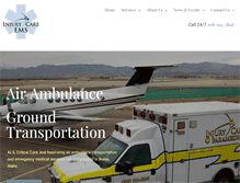 Tablet Screenshot of injurycareems.com